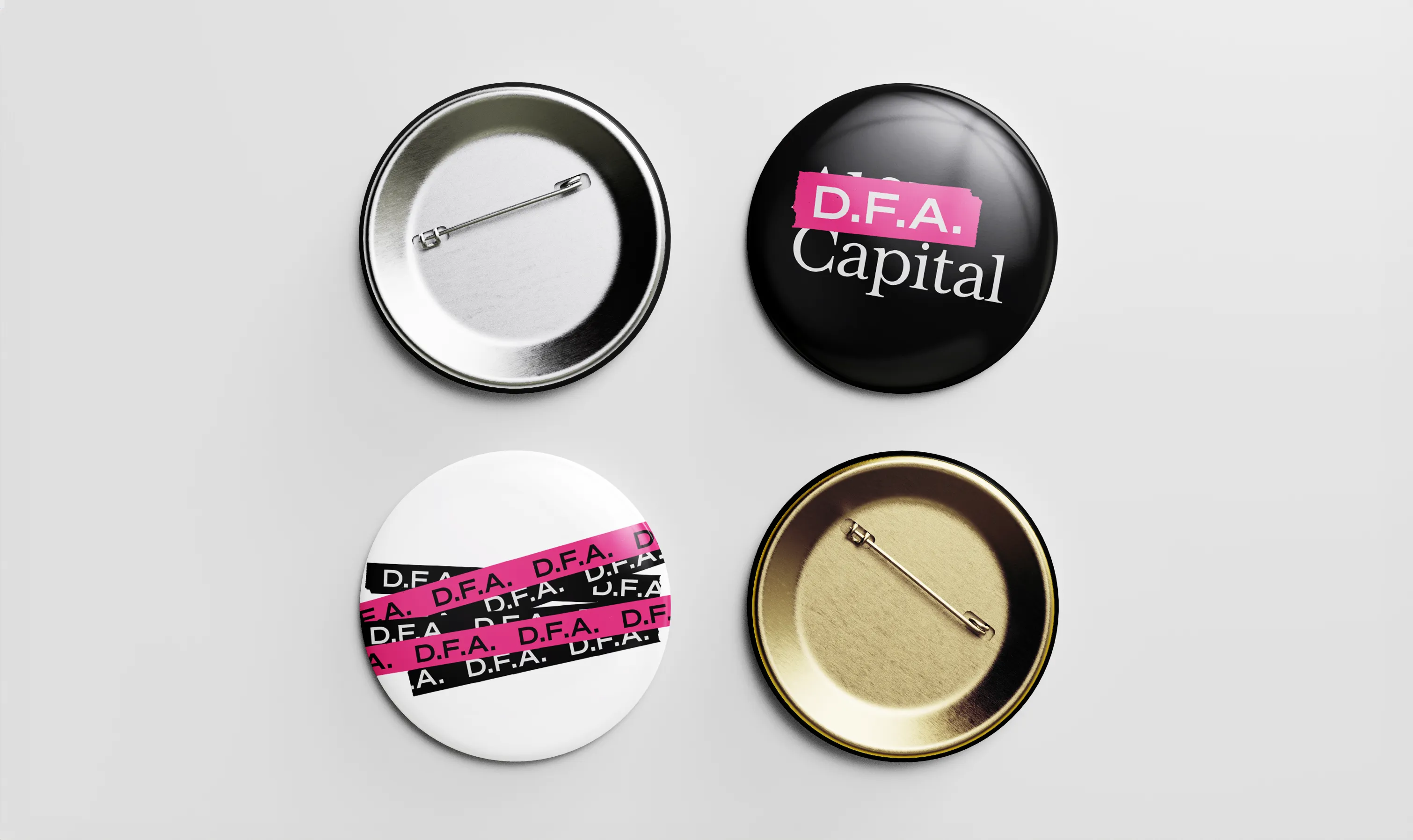 Image of D.F.A. Capital pins