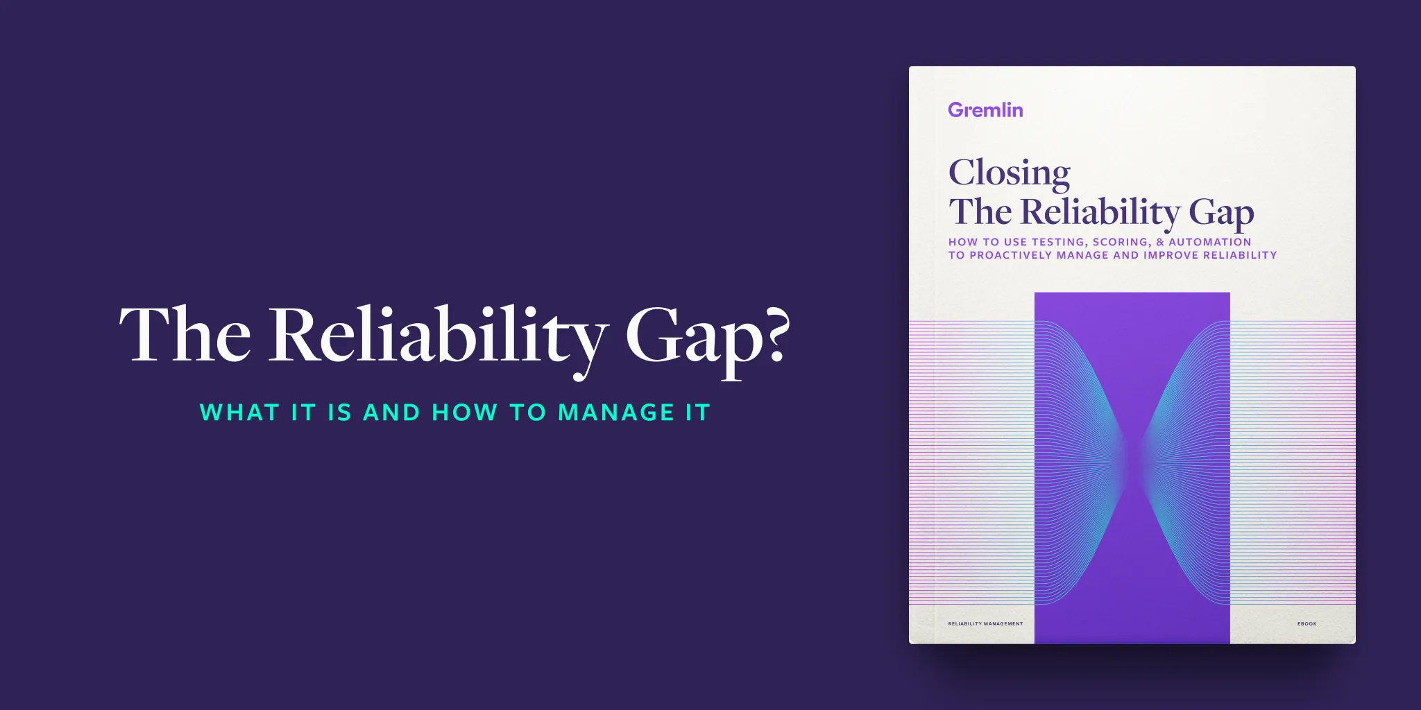Gremlin Reliability Gap whitepaper social post